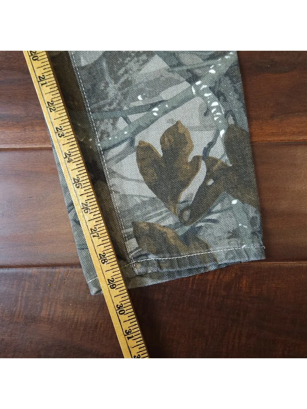 Manfinity Mens Camouflage Workwear Jeans Size 32x30